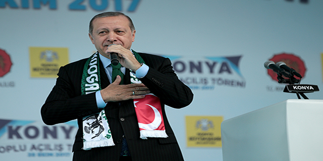 Cumhurbaşkanı Erdoğan Konya'da 1