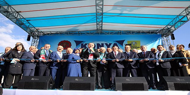 Cumhurbaşkanı Erdoğan Konya'da 3