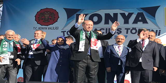 Cumhurbaşkanı Erdoğan Konya'da 8