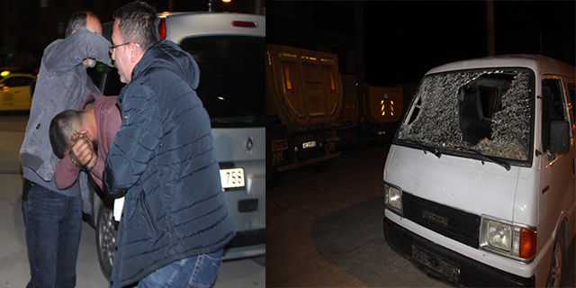 Hırsızlık şüphelisini önce dövdüler, sonra polise teslim ettiler