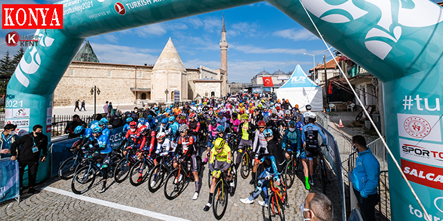 Cumhurbaşkanlığı Bisiklet Turu 3’üncü Gününde Beyşehir’de Start Aldı