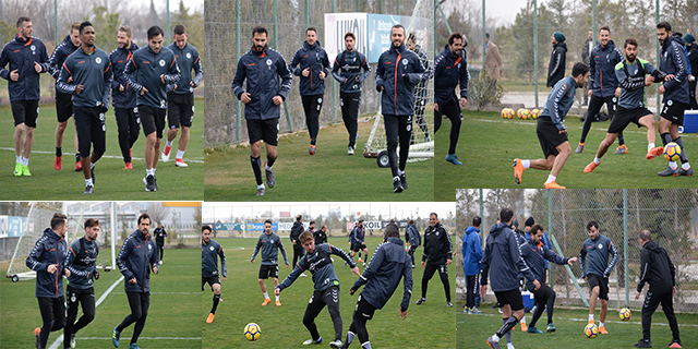 Konyaspor, Malatyaspor maçına hazırlanıyor