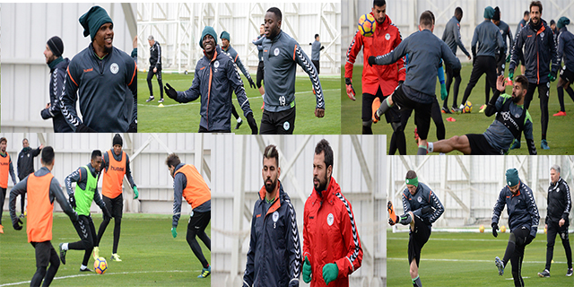 Konyaspor, Malatyaspor maçının hazırlıklarına devam ediyor