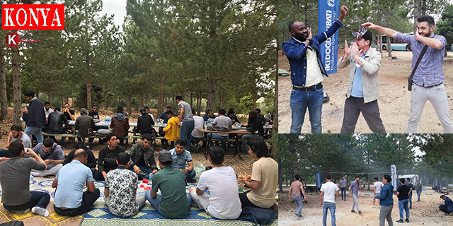 Konya’daki Uluslararası Öğrenciler Piknikte Buluştu
