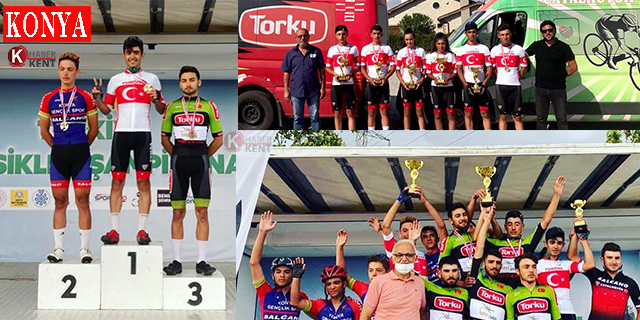 Türkiye Yol Bisikleti Şampiyonası’na Çumra Damgası