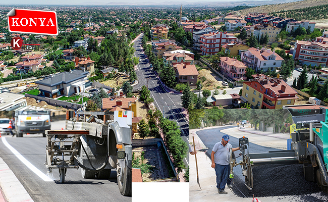 Meram’da Köyceğiz Caddesi’nin Altyapı Çalışmaları Tamamlandı