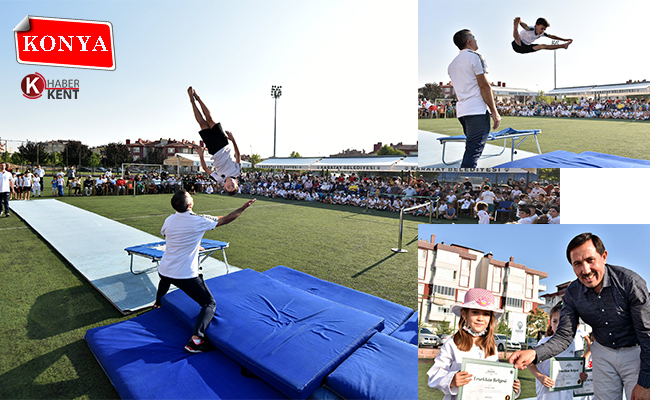 Karatay’da ‘Yaz Spor Okulları’nın Kapanış Programı Gerçekleştirildi