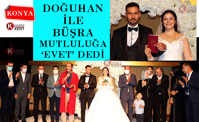 Gazeteci Kerem İşkan oğlu Doğuhan’ı Evlendirdi