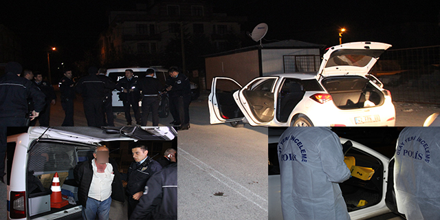 Otomobilden havaya ateş eden şahıslar kovalamaca sonucu yakalandı