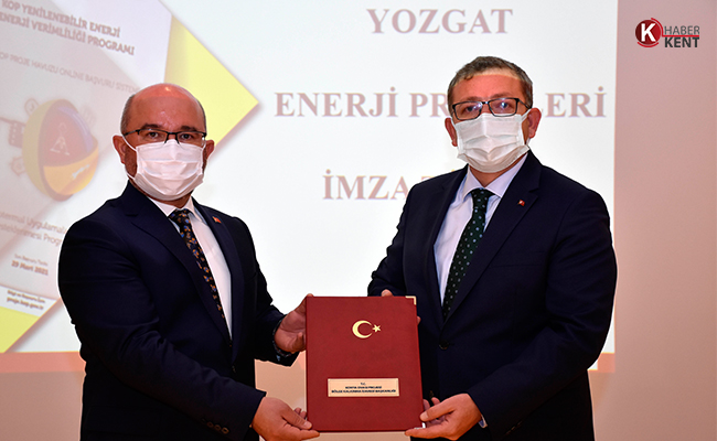KOP Enerji Verimliliği 2021 Projeleri Yozgat’ta İmzalandı
