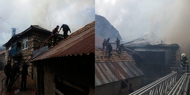 Ateşle kontrol edilen tüp patladı