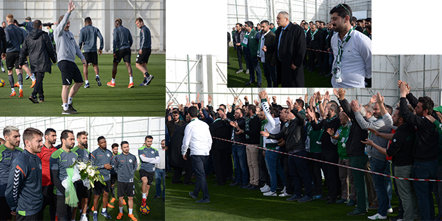 Konyaspor’a taraftar desteği