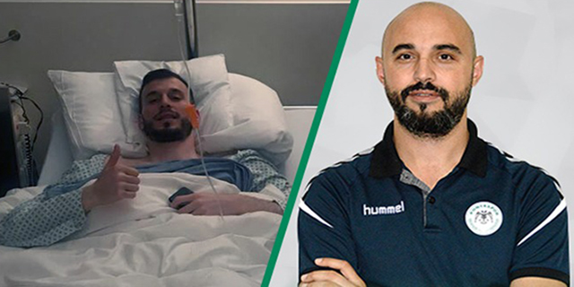 Konyasporlu futbolcu Petar Filipovic ameliyat oldu
