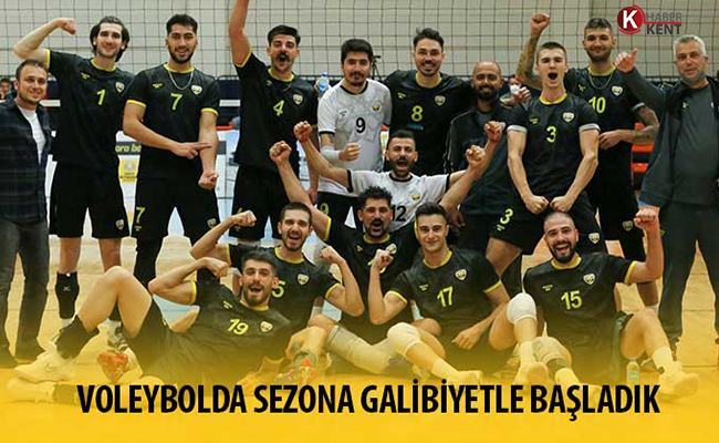 Voleybolda Konya Büyükşehir Sezona Galibiyetle Başladı