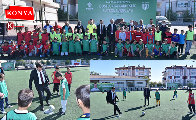 Karatay’da ‘İlkokullar Arası Dostluk ve Kardeşlik Futbol Turnuvası’