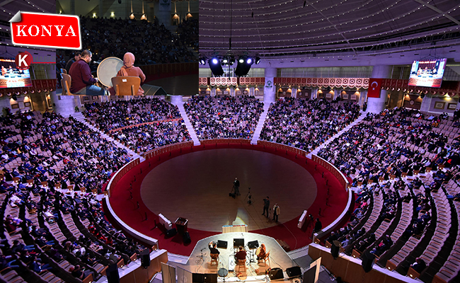 ‘Tebriz’den Konya’ya Santur İle Ezgiler’ Konserine Yoğun İlgi
