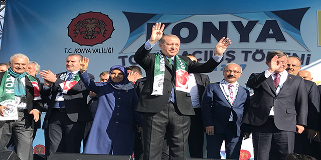 Cumhurbaşkanı Erdoğan Konya’da toplu açılış törenini gerçekleştirdi