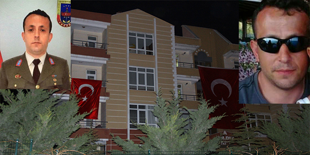 Konyalı şehidin baba evine Türk bayrağı asıldı