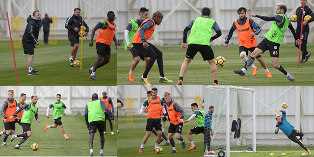 Konyaspor’da antrenman günlüğü