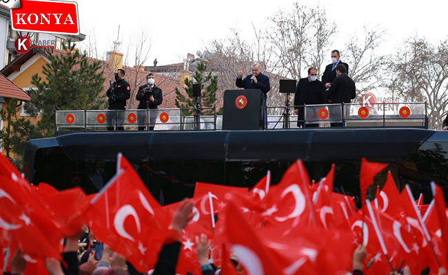 Cumhurbaşkanı Erdoğan, YHT Konya-Karaman Hattı’nı Açtı