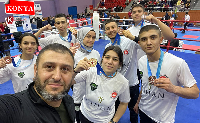 Meram Belediyesporlu Sporcular 7 Madalyayla Döndü