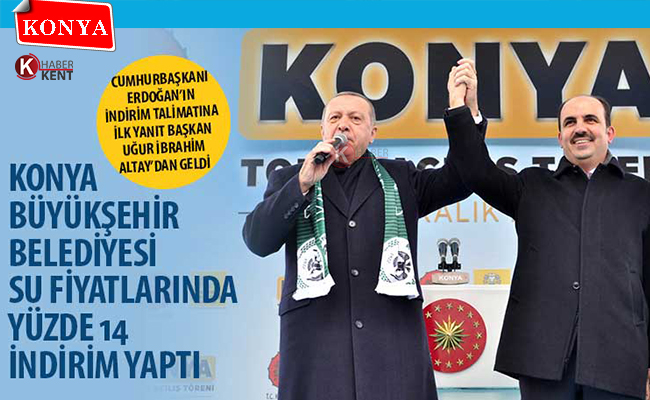 Cumhurbaşkanı Erdoğan’ın İndirim Talimatına İlk Yanıt Başkan Altay’dan Geldi