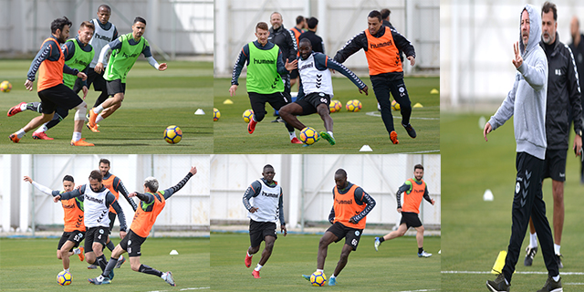 Konyaspor taktik çalıştı