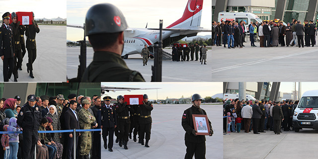 Şehit Uzman Onbaşı Emre Dut’un naaşı Konya’da