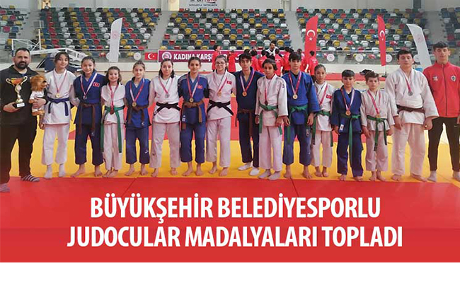 Büyükşehir Belediyesporlu Judocular Madalyaları Topladı