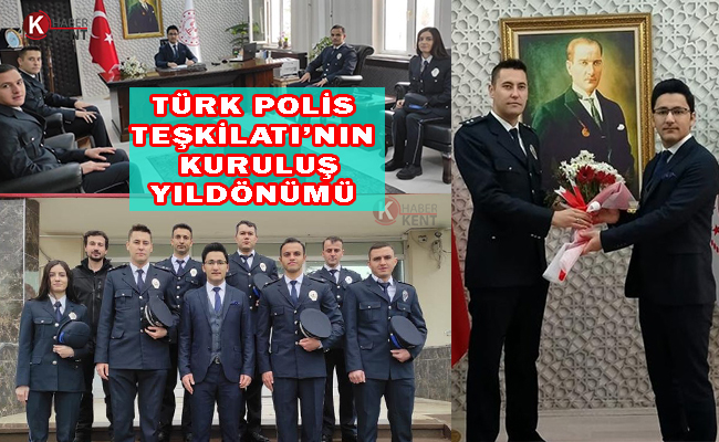Türk Polis Teşkilatı’nın 177. Kuruluş Yıldönümü Yunak’ta da Kutlanıyor