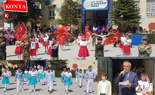 Dr. Mustafa Öten İlkokulu’nda 23 Nisan Coşkulu Kutlandı