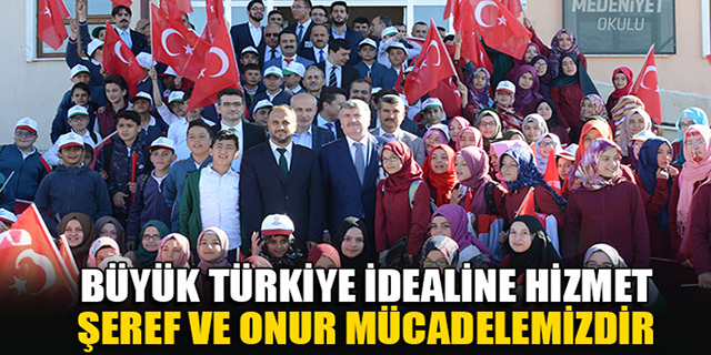 Başkan Akyürek: “Büyük Türkiye idealine hizmet şeref ve onur mücadelemizdir”