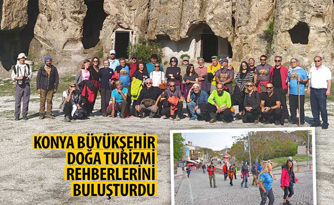 Konya Büyükşehir Doğa Turizmi Rehberlerini Buluşturdu