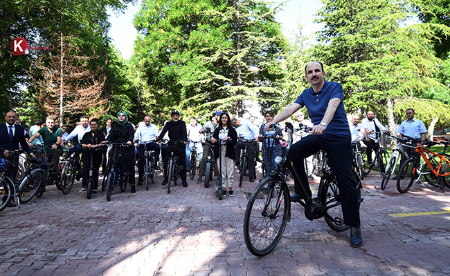 Başkan Altay, ‘İşe Bisikletle Gelme’ Etkinliğine Katıldı