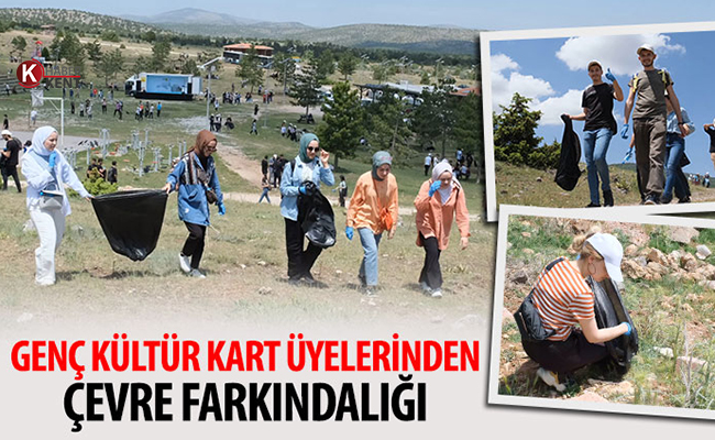 Genç Kültür Kart Üyelerinden Çevre Farkındalığı