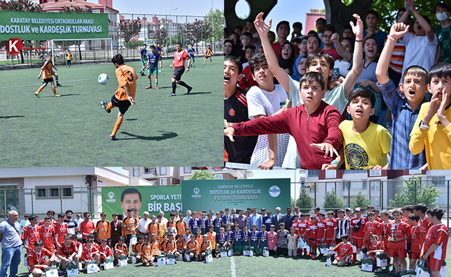 Karatay’da Dostluk ve Kardeşlik Futbol Turnuvası Sona Erdi