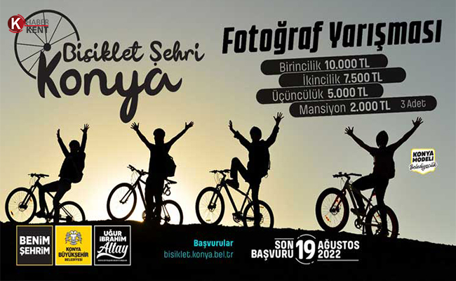 ‘Bisiklet Şehri Konya’ Fotoğraf Yarışması Başladı