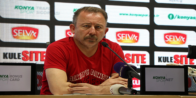 Konyaspor Teknik Direktörü Sergen Yalçın: “Kendine güvenen bir Konyaspor vardı”