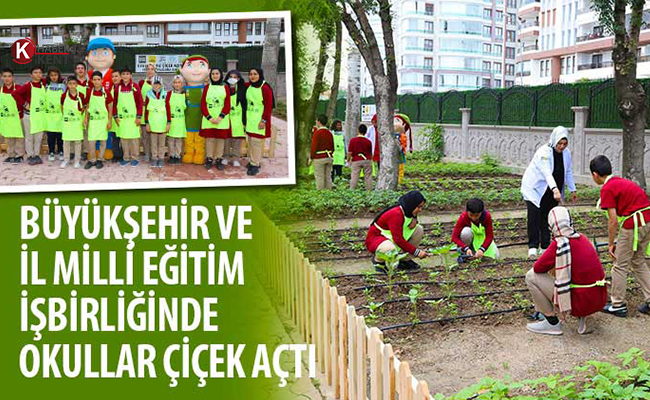 Konya’da ‘Okullar Çiçek Açtı’