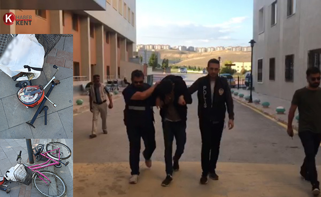 Konya’da Polisi Bıçakla Yaralayan Hırsız Suç Makinesi Çıktı!