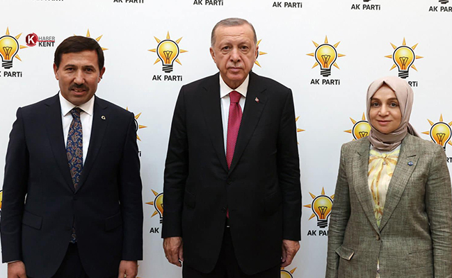 Başkan Kılca, Cumhurbaşkanı Erdoğan’a Karatay’ın Projelerini Anlattı