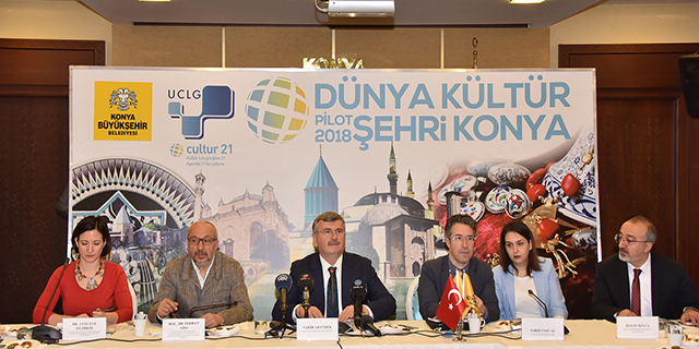 “Dünya Kültür Pilot Şehri Konya” toplantısı yapıldı