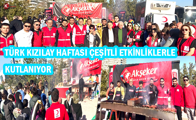 Türk Kızılay Haftası Çeşitli Etkinliklerle Kutlanıyor