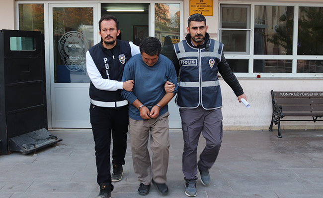 Konya’da Miras Yüzünden Çıkan Silahlı Kavgada Kardeşini Öldüren Zanlı Tutuklandı