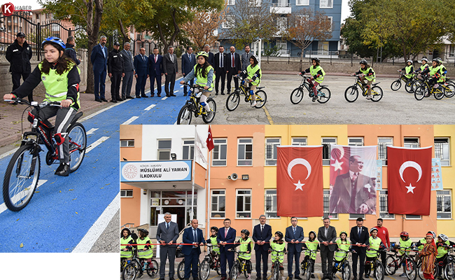 ‘Bisiklet Dostu Okulda Güvenli Sürüş Teknikleri Eğitimi Projesi’nin Açılışı Yapıldı