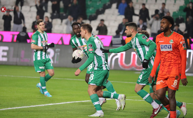 Konyaspor - Alanyaspor: 2-2