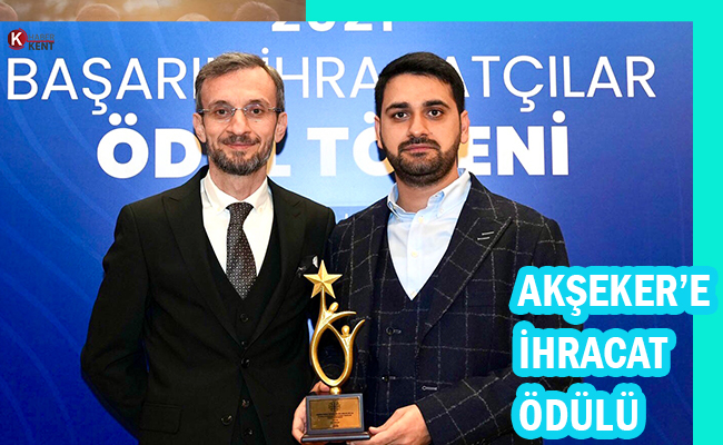 Akşeker’e Sektöründe Türkiye’nin En İyi İhracat Yapan İkinci Kuruluşu Ödülü