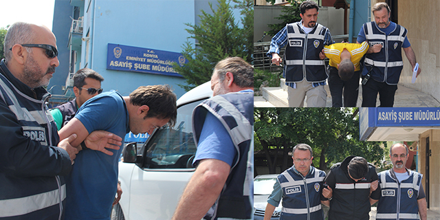 Konya’daki soygunda 3 zanlı tutuklandı