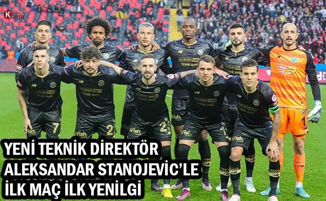 Konyaspor Yeni Teknik Direktör Stanojevic’le Çıktığı İlk Maçta Mağlup Oldu