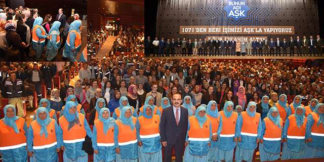 Başkan Altay, Selçuklu Belediyesi personeli ile vedalaştı